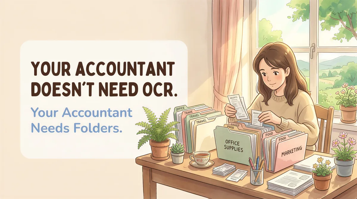Your Accountant Doesn't Need OCR. Your Accountant Needs Folders.