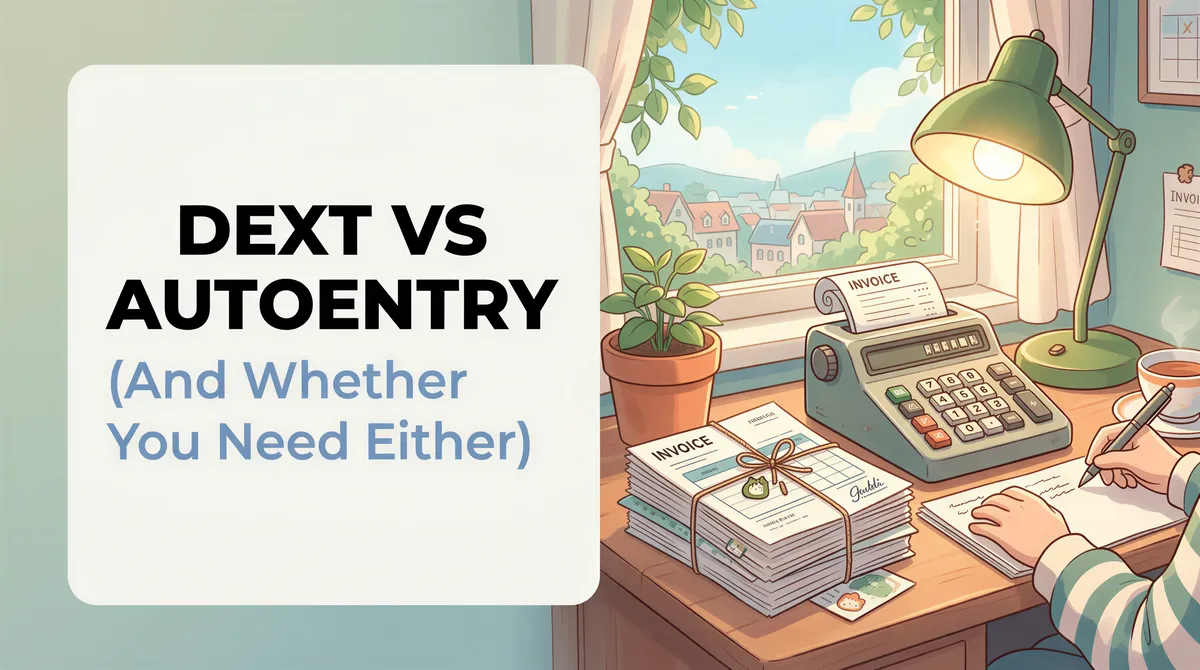 Dext vs AutoEntry (And Whether You Need Either)