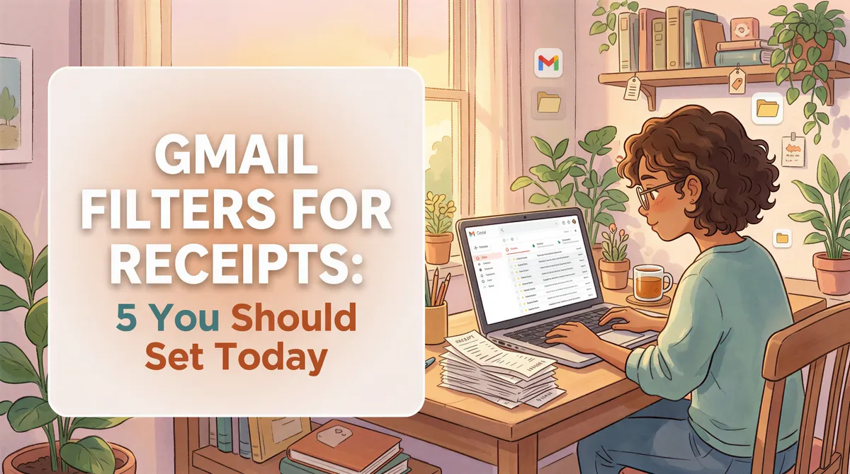 Gmail Filters For Receipts: 5 You Should Set Today