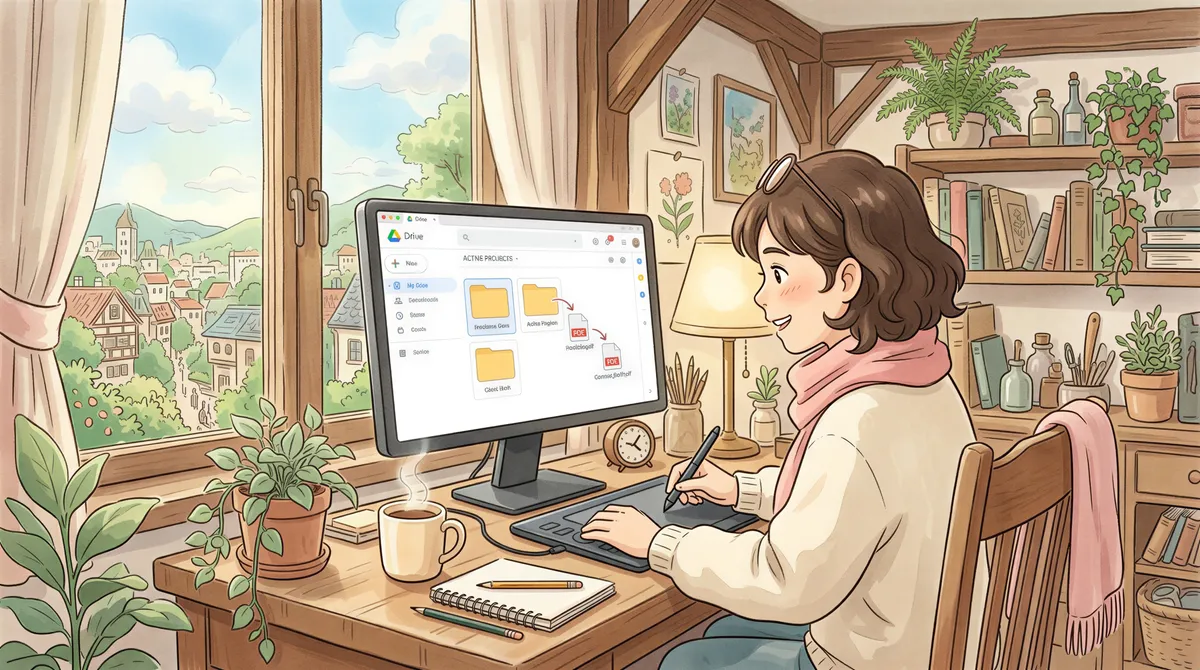 Populate-folder-structure-drive-gmail