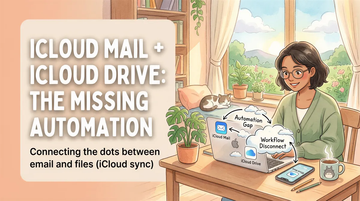 iCloud Mail + iCloud Drive: The Missing Automation