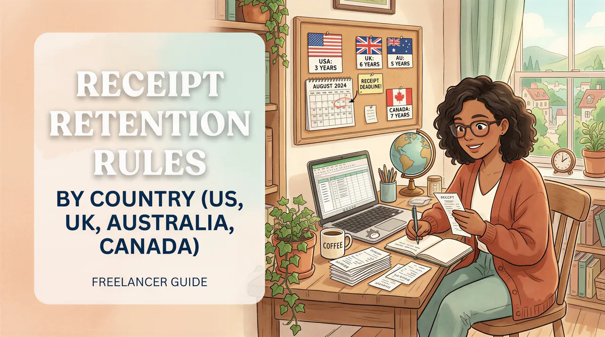 Receipt Retention Rules by Country (US, UK, Australia, Canada)