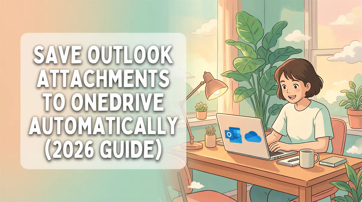Guide to saving Outlook attachments to OneDrive automatically with AutoFileEmail in 2026