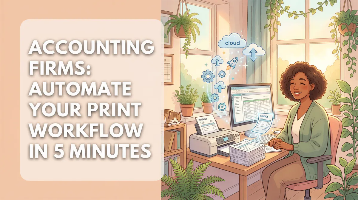Accounting Firms: Automate Your Print Workflow in 5 Minutes