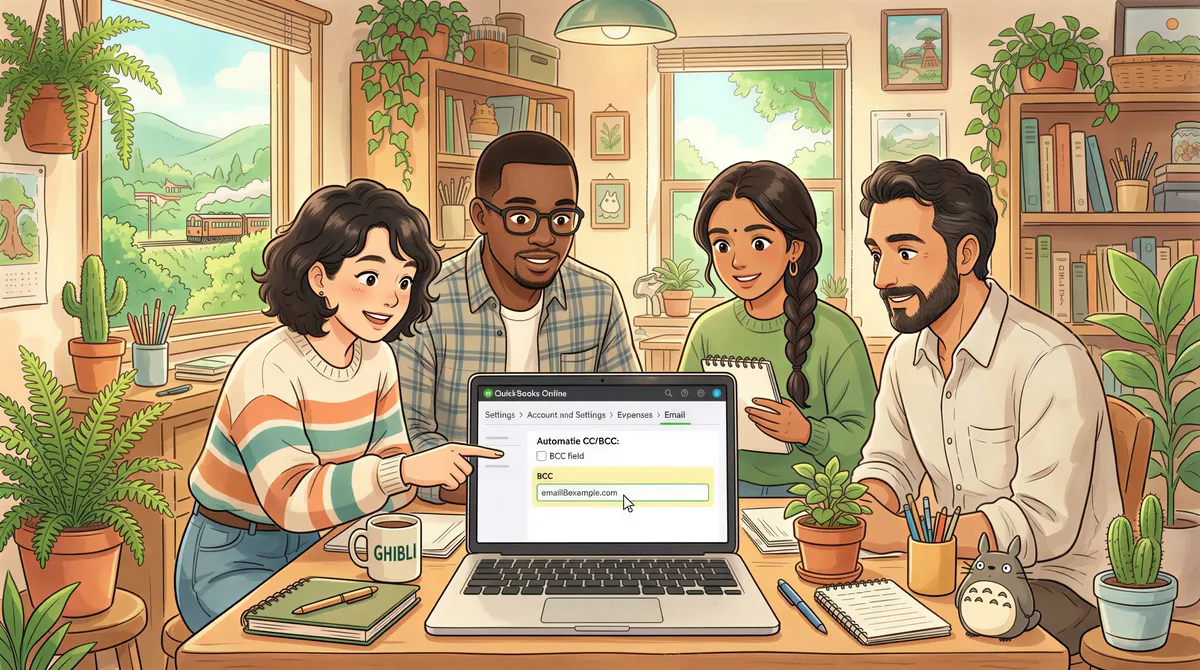 Step 1: Tell QuickBooks to BCC Your Billing Inbox