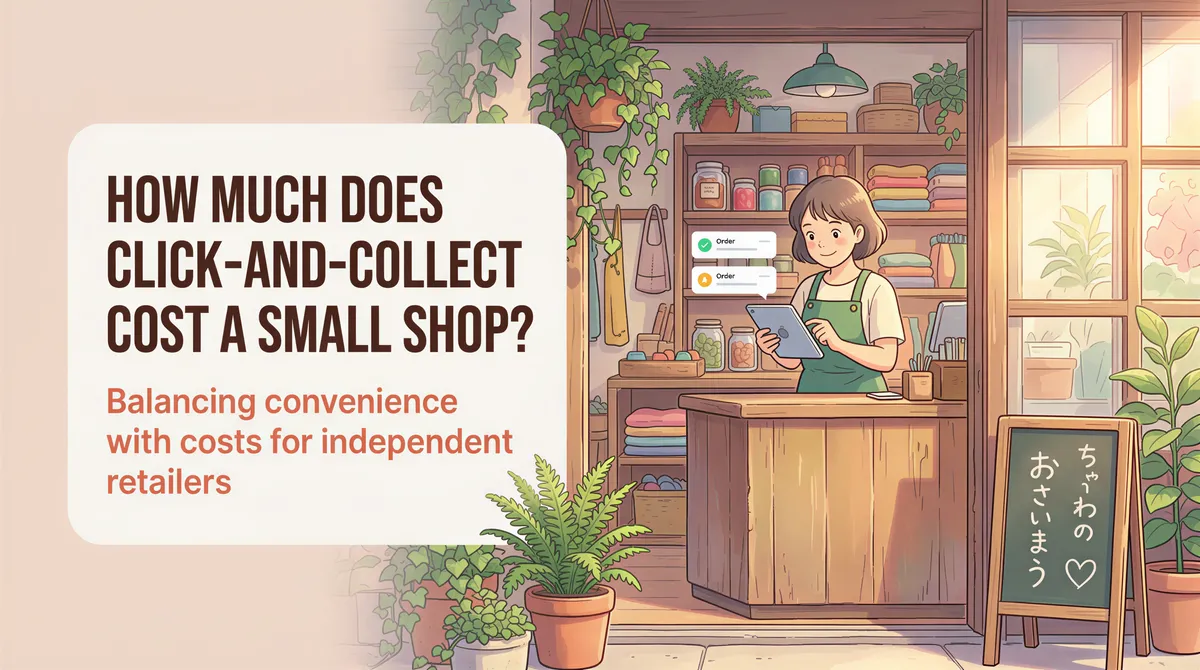 How Much Does Click-and-Collect Cost a Small Shop?
