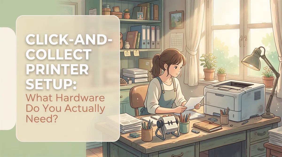 Click-and-collect printer setup guide