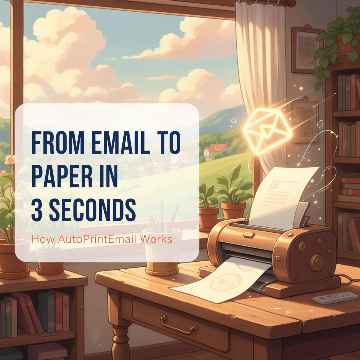 From Email to Paper in 3 Seconds: How AutoPrintEmail Works