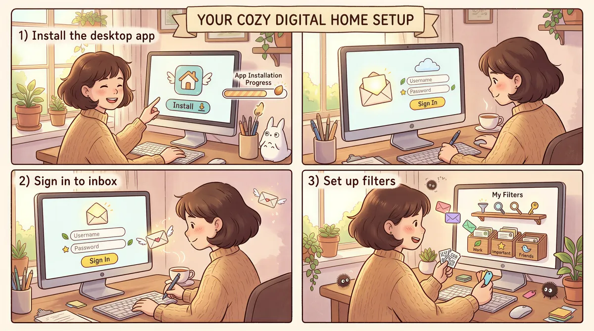 Setup ten minutes visual