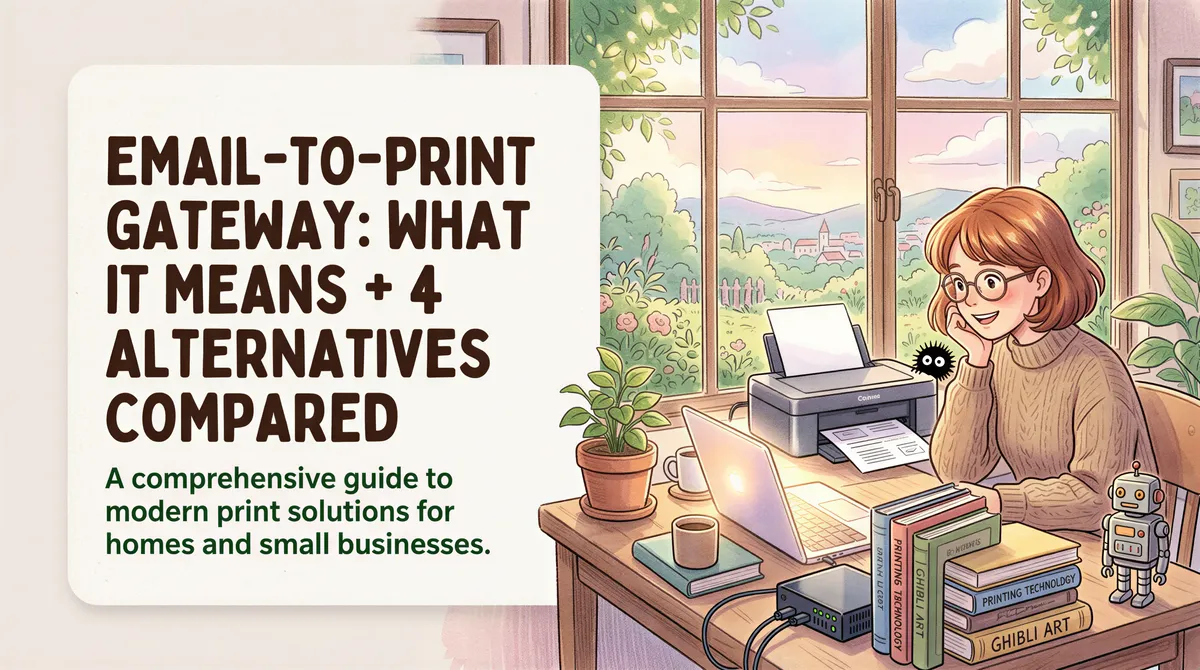 Email-to-Print Gateway: What It Means + 4 Alternatives Compared