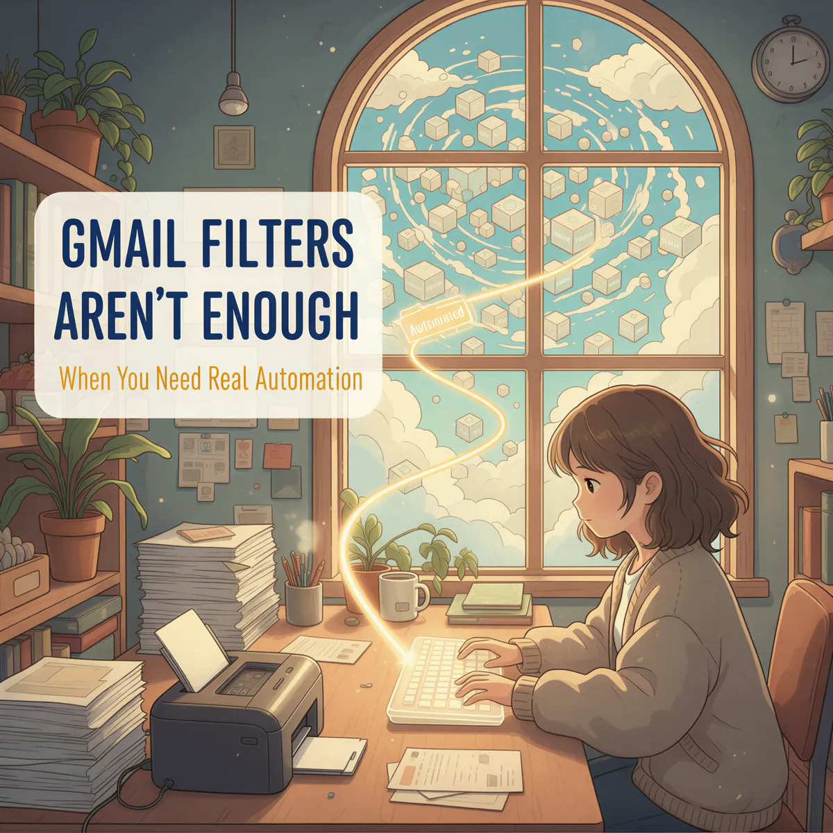 Gmail Filters Aren't Enough: When You Need Real Automation