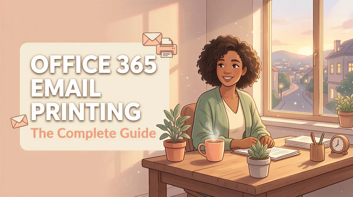 Office 365 Email to Print: Automatic Setup Guide