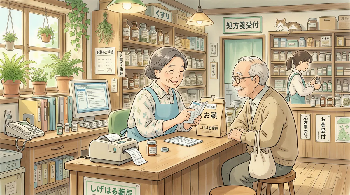 Workflow reality at the pharmacy counter with seamless printing