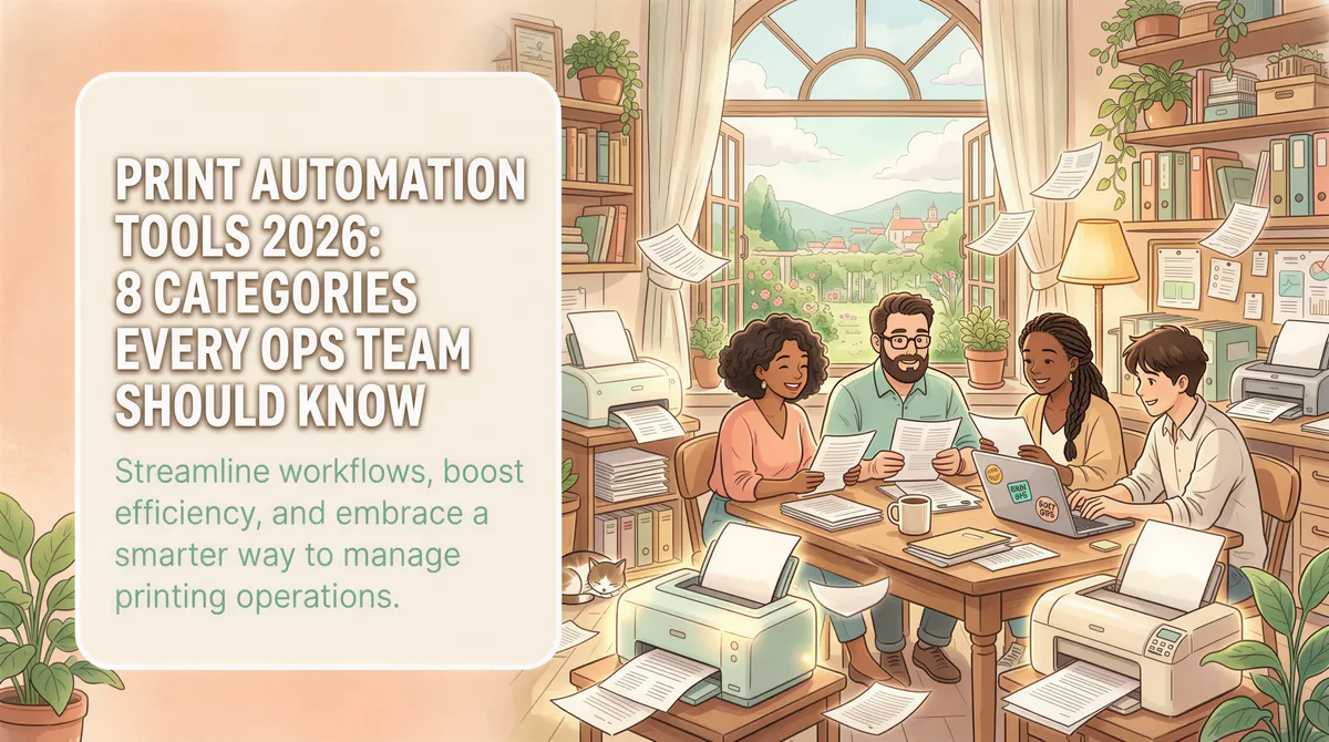 Print Automation Tools 2026: 8 Categories Every Ops Team Should Know