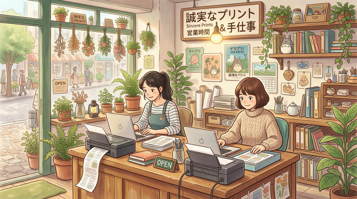 Two staff at one location each with their own printer
