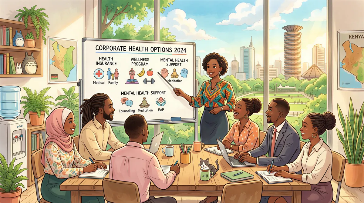 Britam Corporate health options image