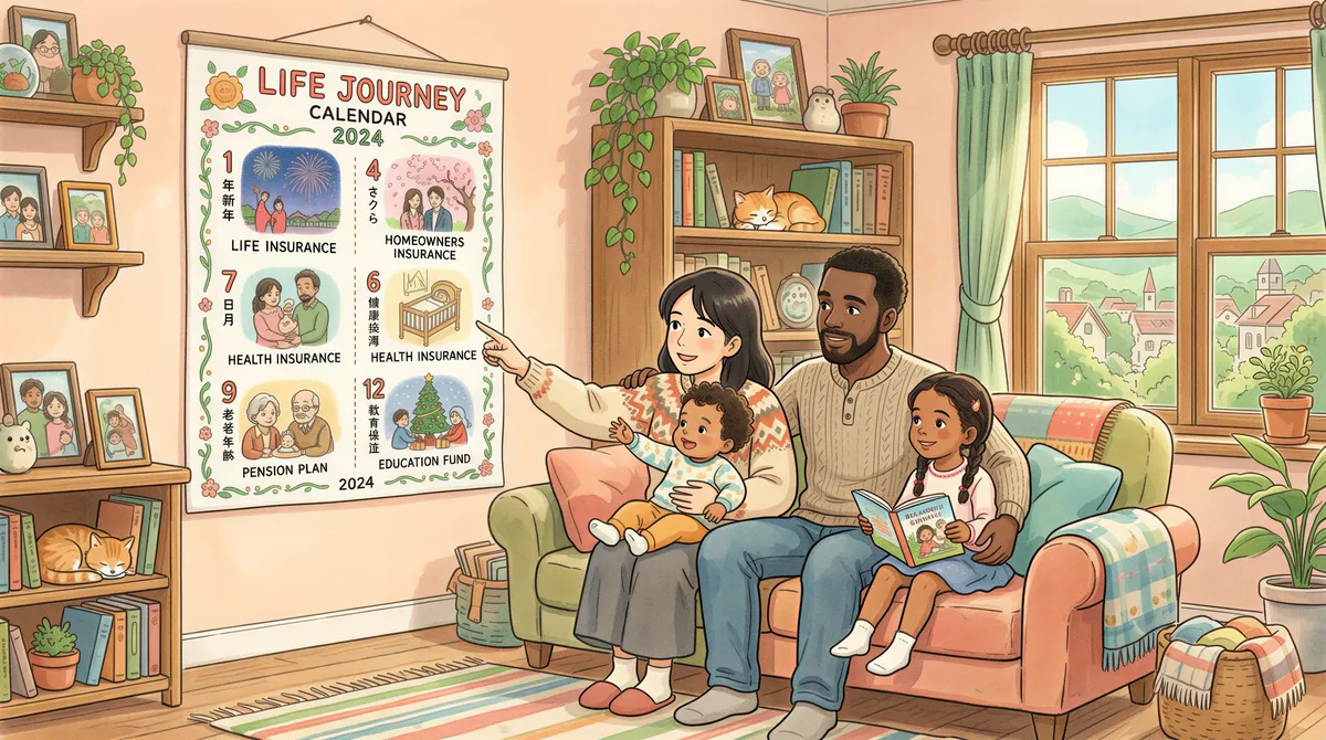 Life events cross-sell illustration