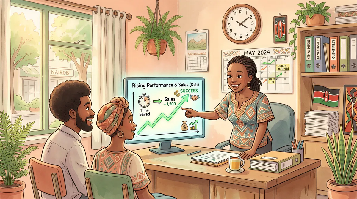 ROI of going digital for insurance agents in Kenya