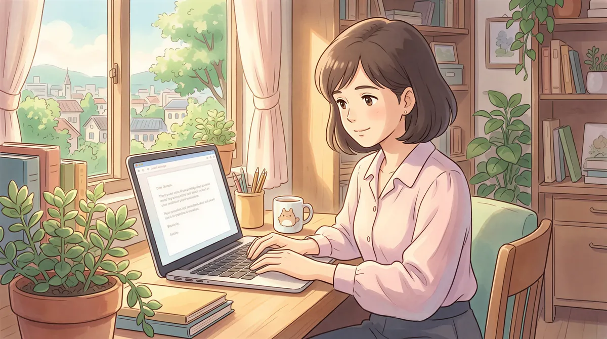 Break-up email follow-up scenario shown as a thoughtful, respectful outreach
