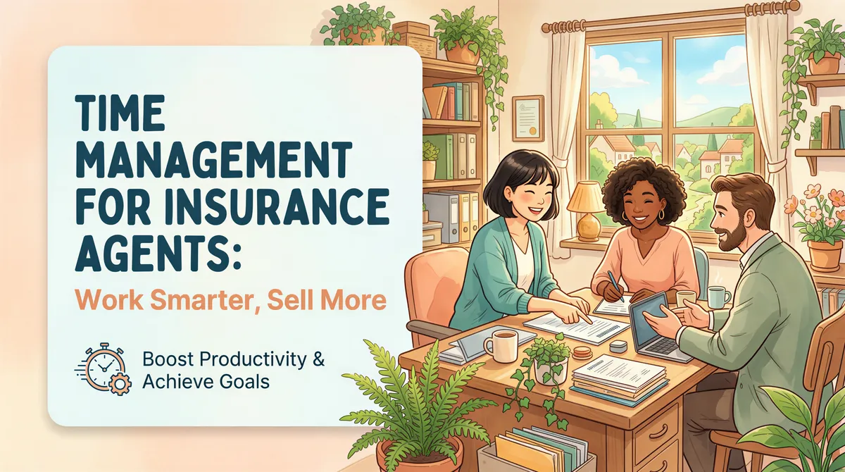 Time Management for Insurance Agents: Work Smarter, Sell More