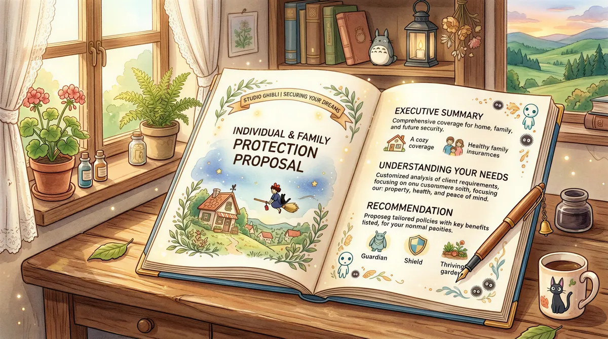 The winning format insurance proposals