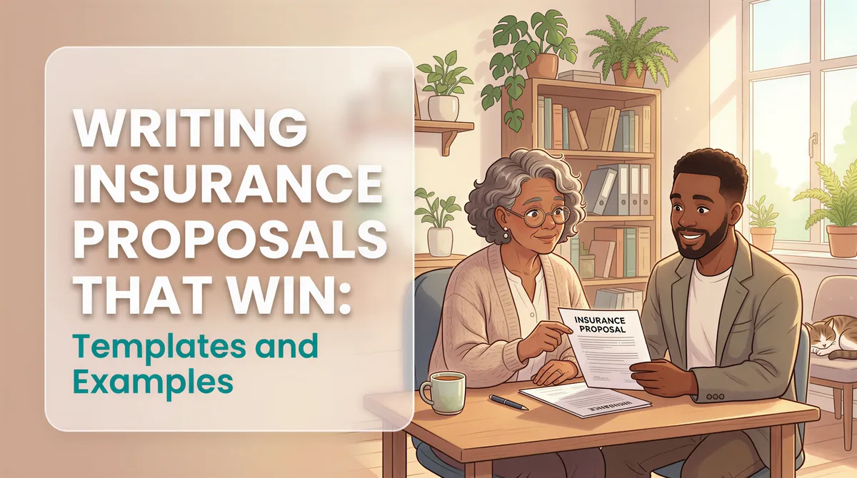 Writing Insurance Proposals That Win: Templates and Examples