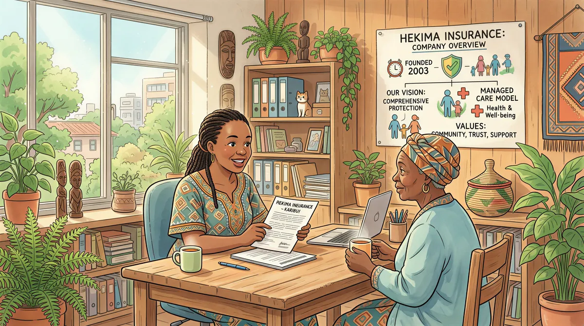 Overview of Resolution Health Insurance Company in Kenya focusing on managed care and wellness