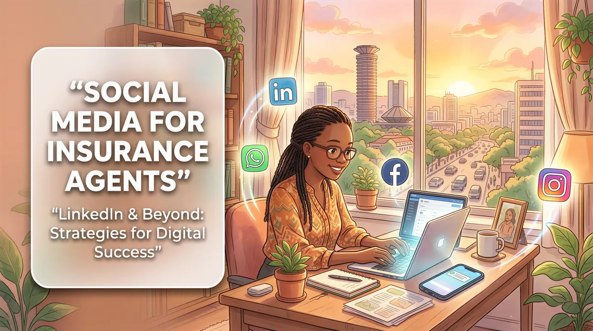 Social media strategies for Kenyan insurance agents with LinkedIn & beyond
