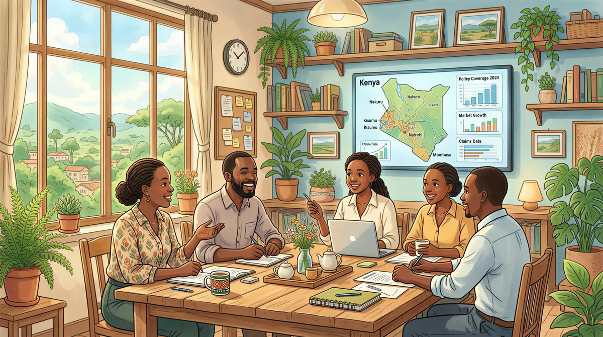 Kenyan general insurer market discussion with Trident team