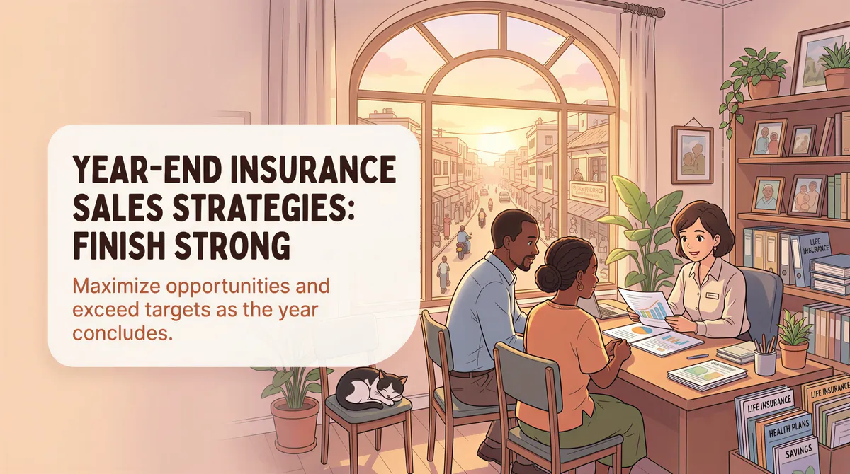Year-End Insurance Sales Strategies: Finish Strong