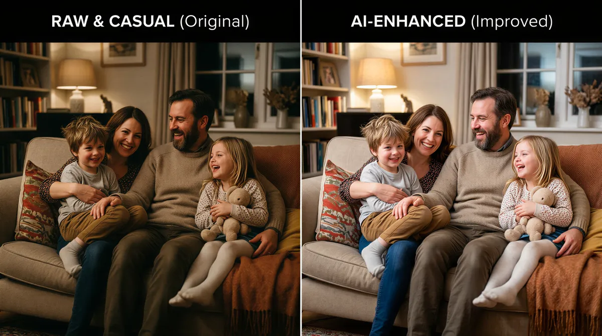 Better photo choices AI portraits