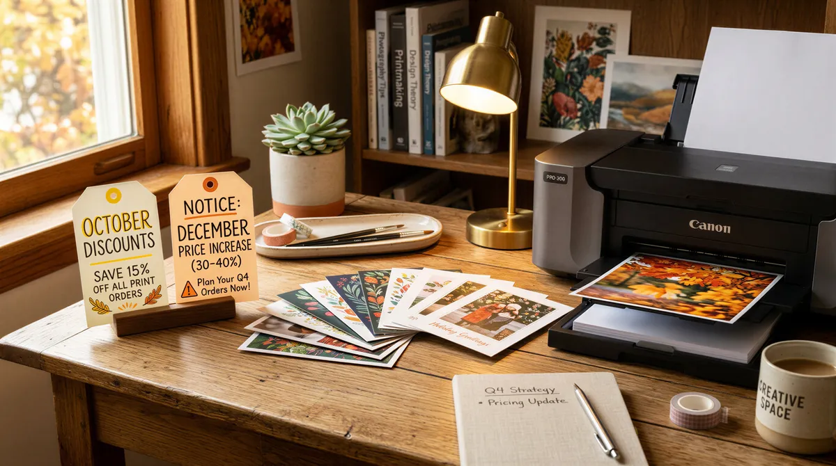 Better print pricing for holiday cards