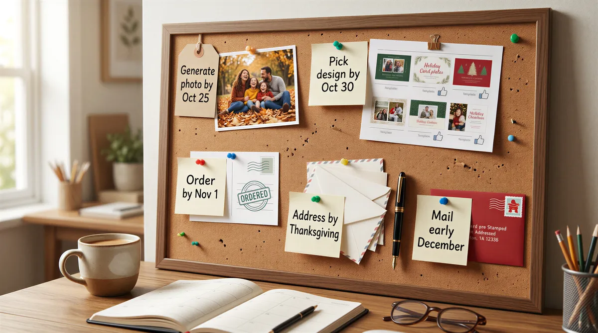 Plan the November 1 deadline with a timeline
