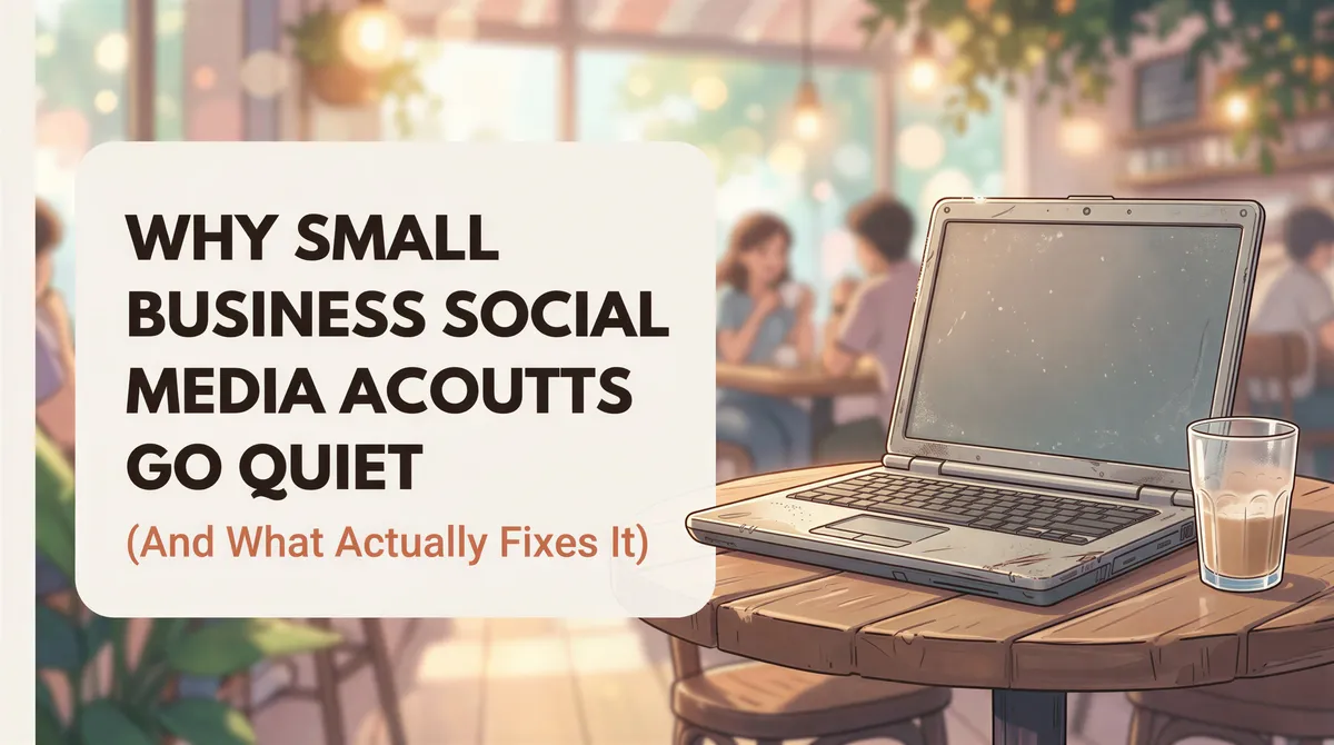 Why Small Business Social Accounts Go Quiet by Week Three