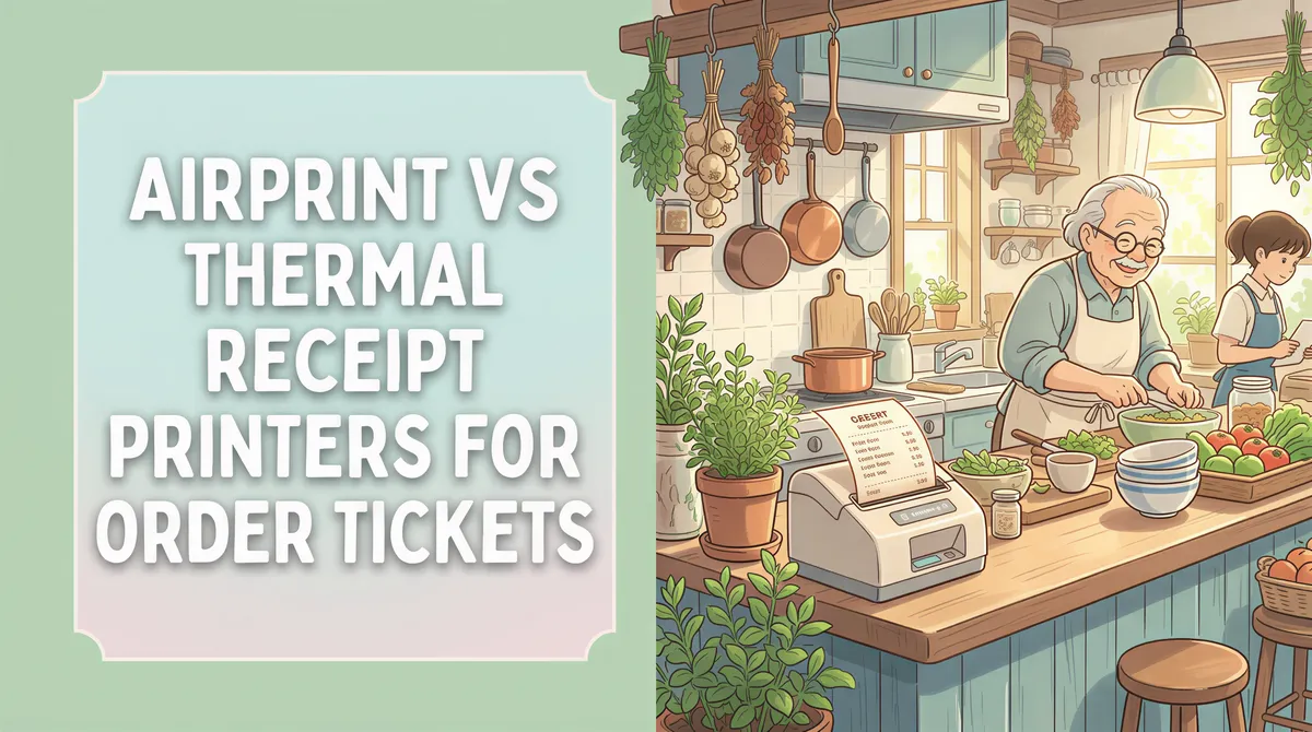 AirPrint vs Thermal Receipt Printers for Order Tickets