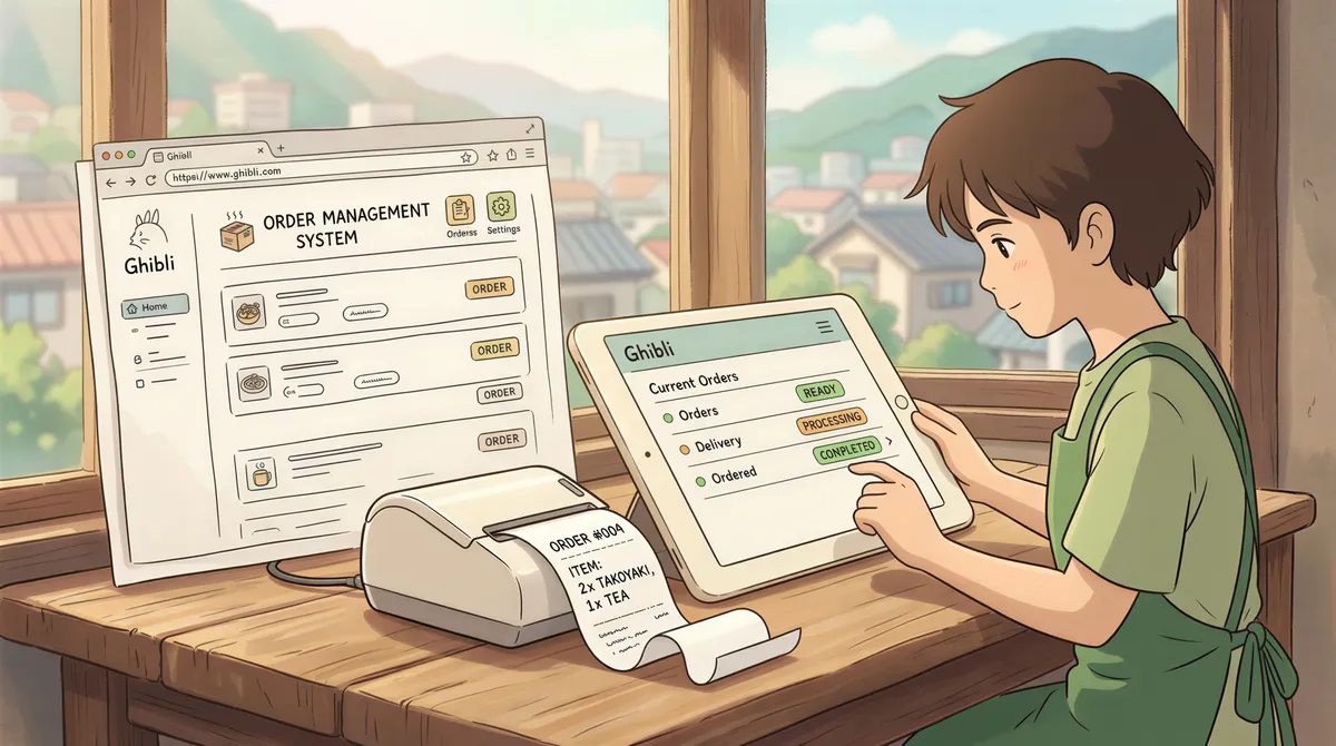 Comparing restaurant printing methods like tablets, browsers, and email-to-print systems