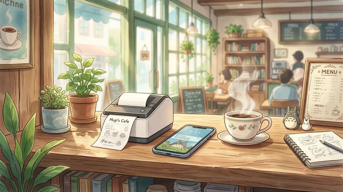 Required equipment like Wi-Fi network printer and order emails for automated kitchen printing