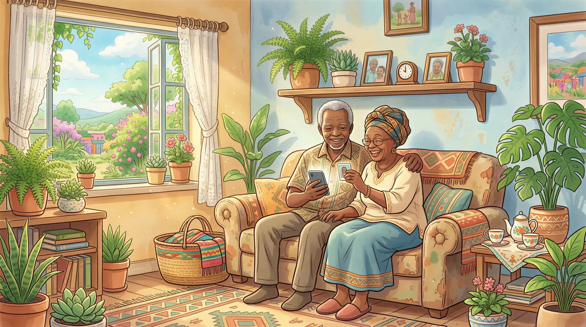 A helpful reminder that diaspora Kenyans can manage and pay medical bills for elderly parents back home.