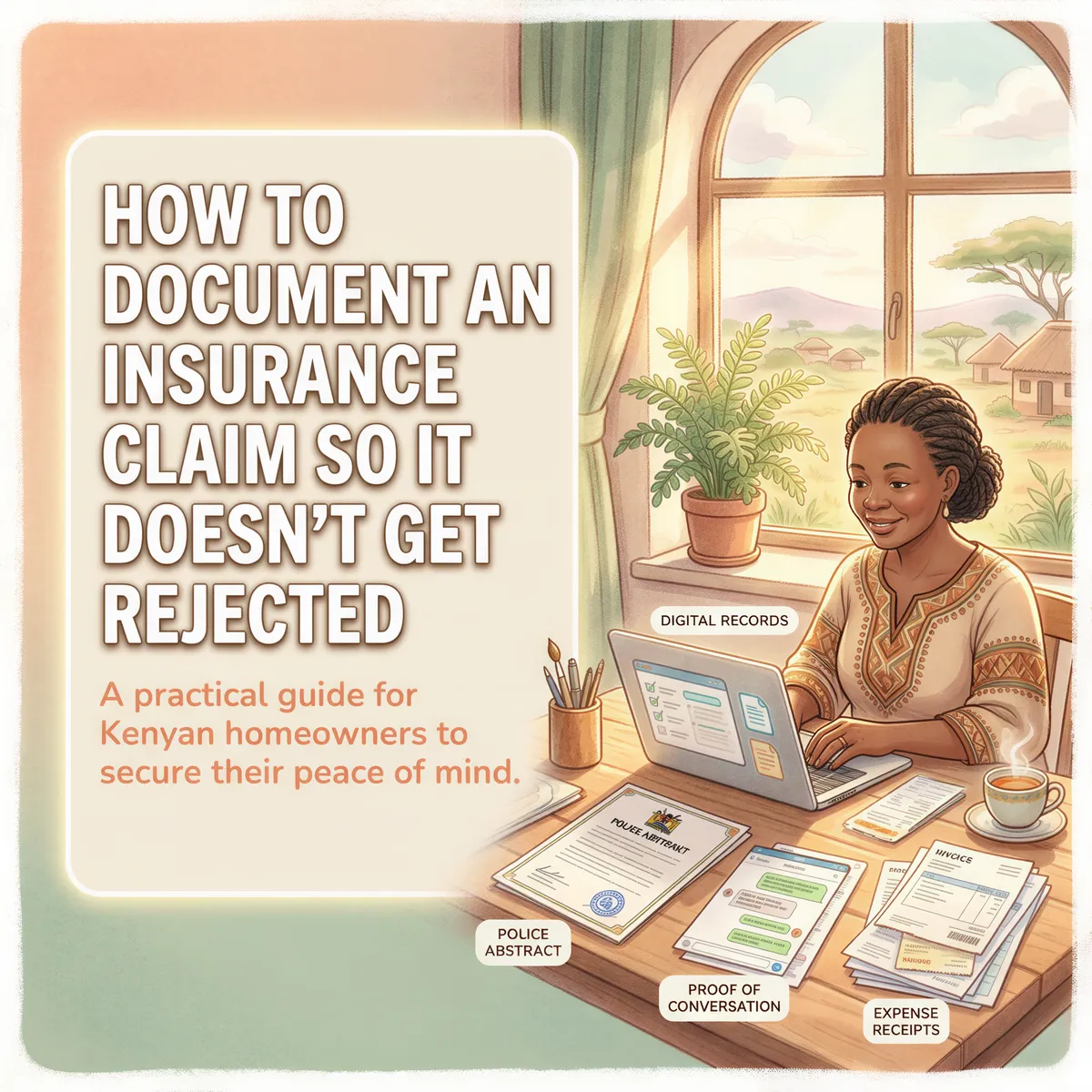 Guide to documenting an insurance claim in Kenya to avoid rejection