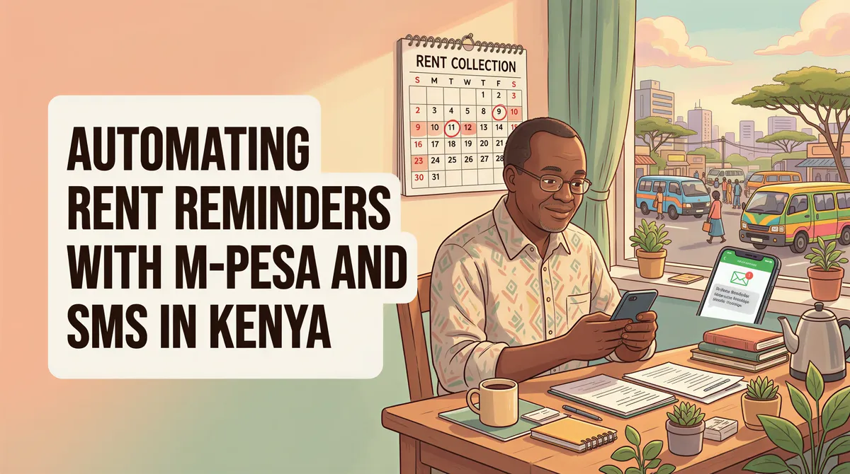 Automating Rent Reminders with M-Pesa and SMS in Kenya