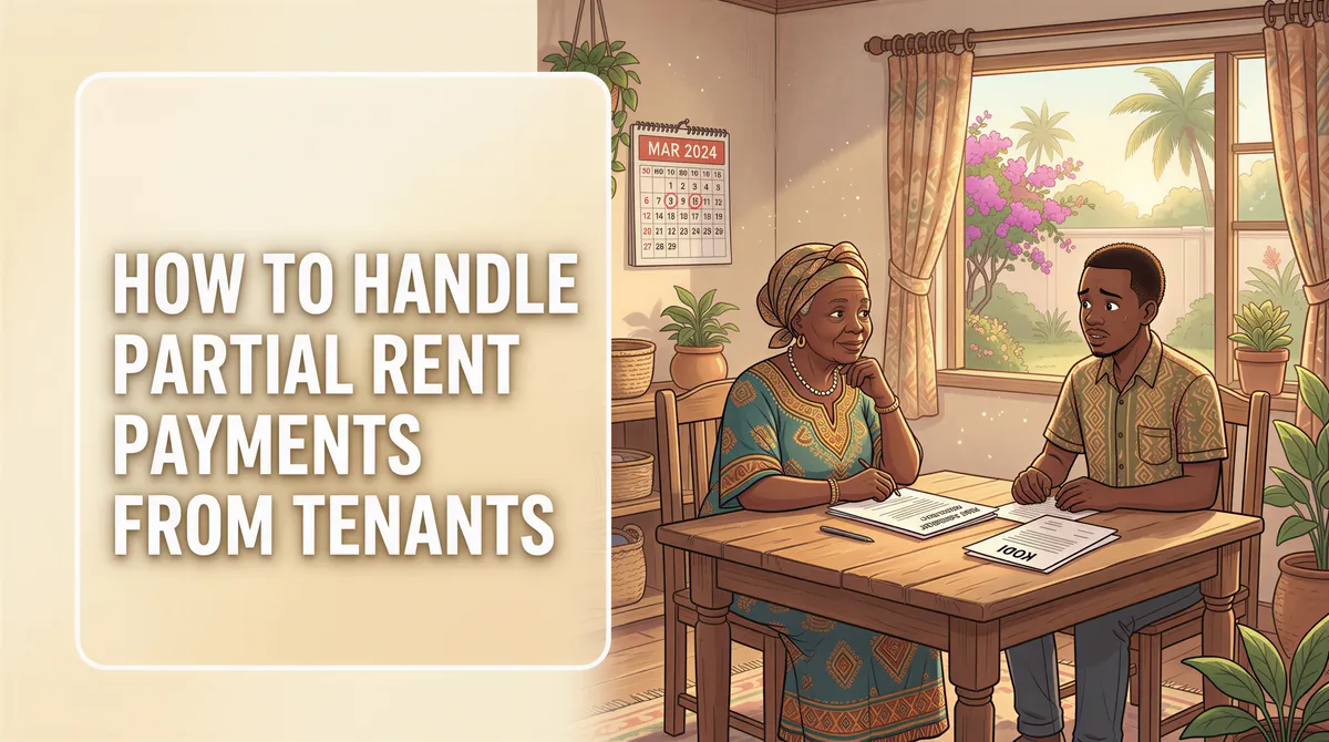 Guide to handling partial rent payments from tenants in Kenya with Studio Ghibli aesthetics