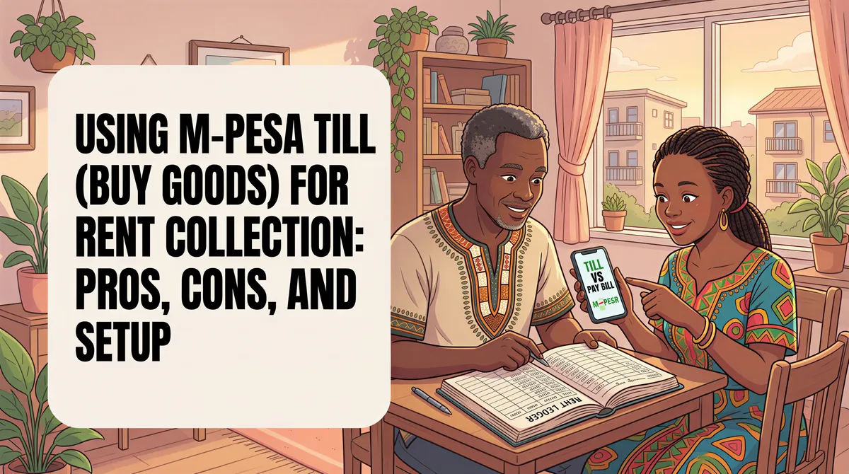 Using M-Pesa Till (Buy Goods) for Rent Collection: Pros, Cons, and Setup