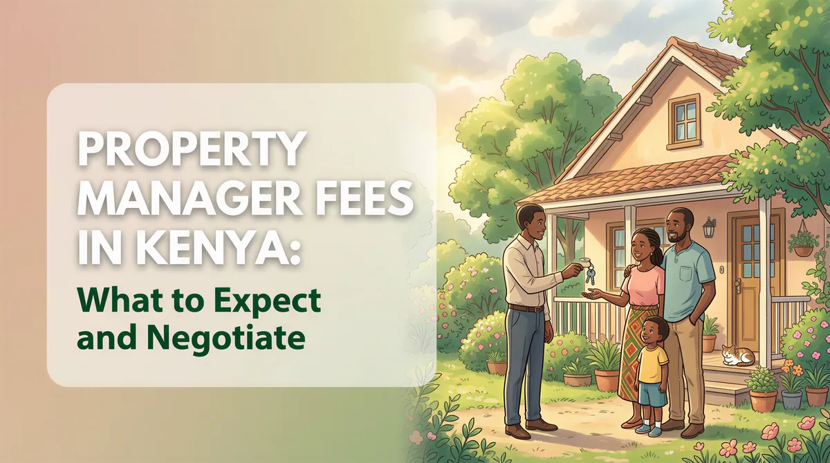 Kenya property manager fees explained with negotiation tips