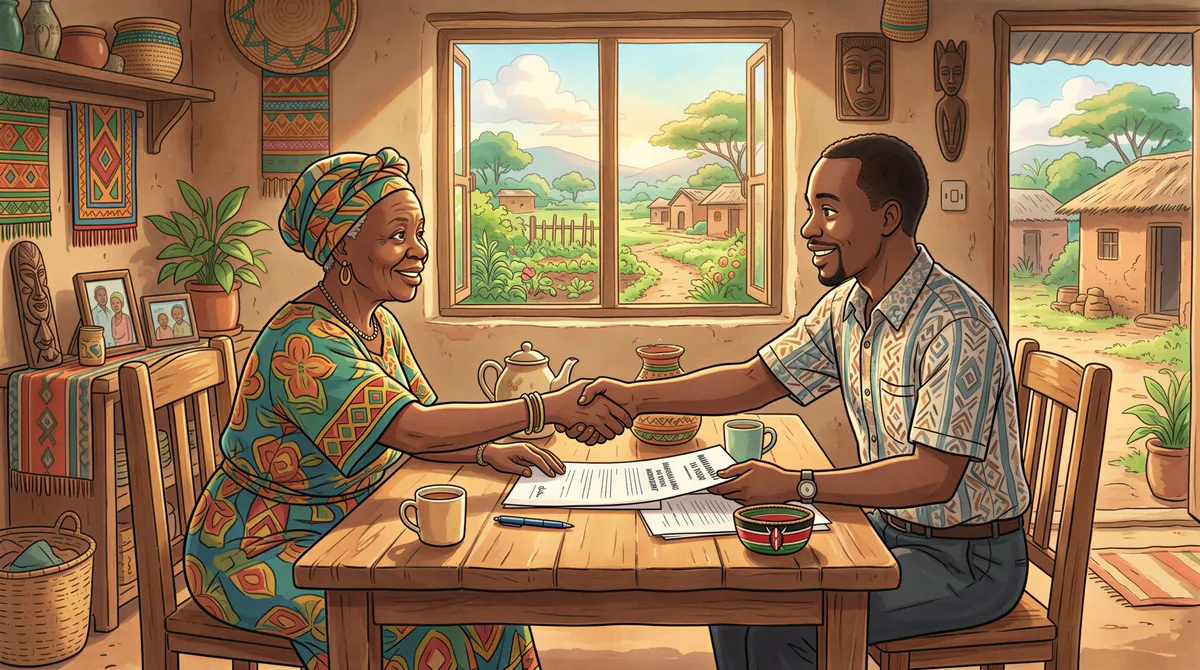 Negotiating property management fees with landlord and manager in Kenya