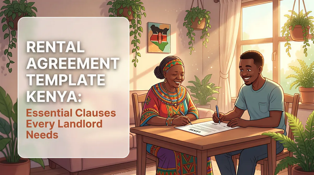 Rental Agreement Template Kenya: Essential Clauses Every Landlord Needs