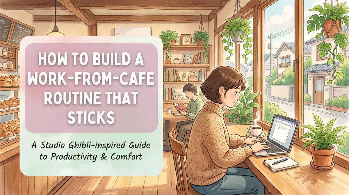 How to Build a Work-From-Cafe Routine That Sticks