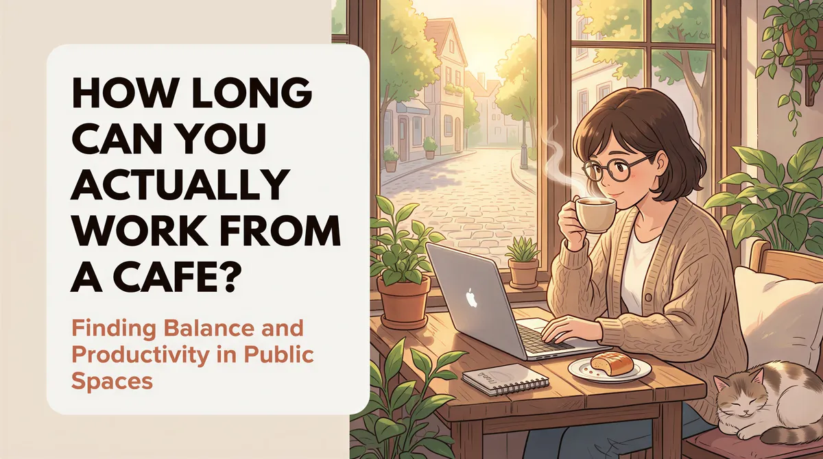 How Long Can You Actually Work From a Cafe?