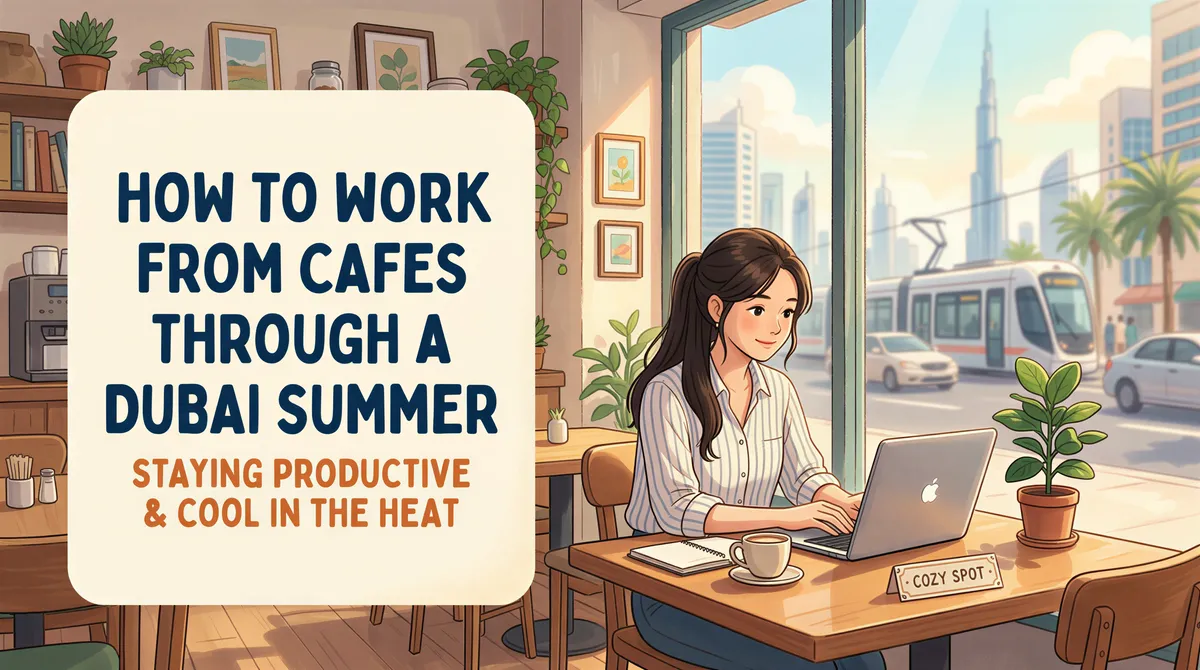 How to Work From Cafes Through a Dubai Summer