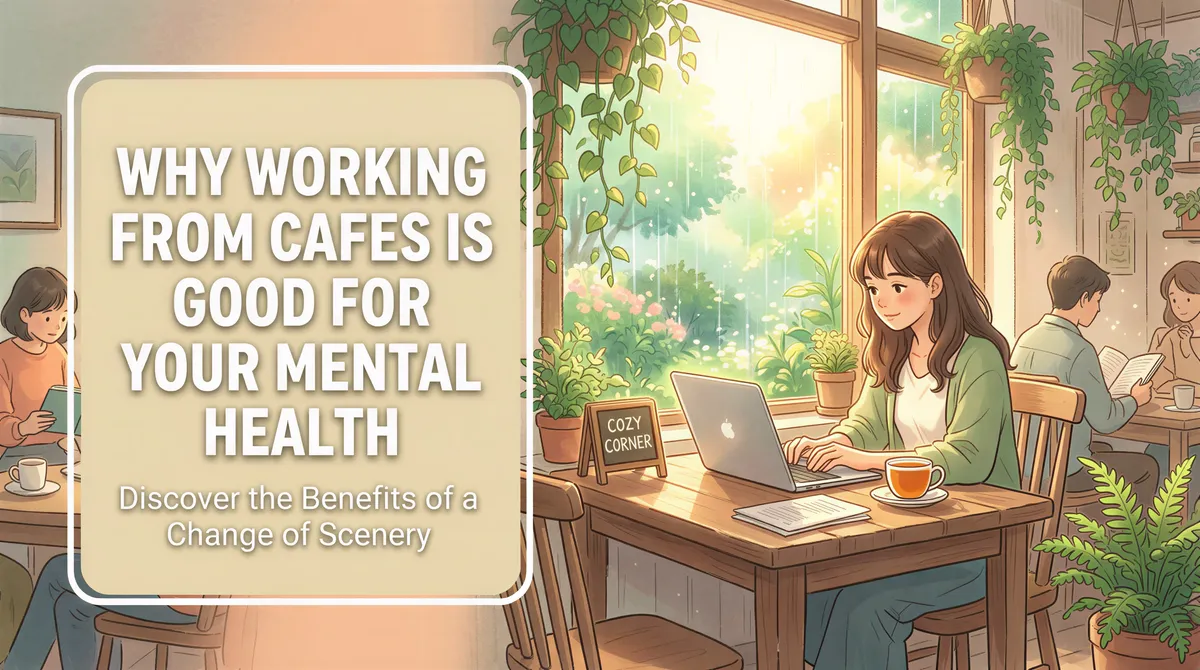Why Working From Cafes Is Good for Your Mental Health
